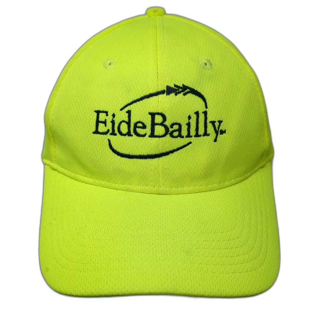 Sport-Tek Baseball Cap Green One Size EideBailly Neon Polyester Strapback Hat